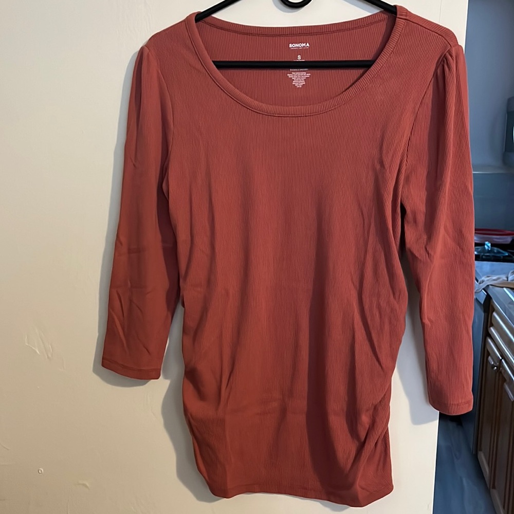 3/$15 Sonoma Scoop Neck 3/4 sleeve